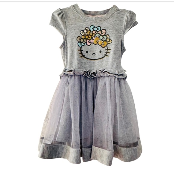 Hello Kitty 🌻 Size 3 🌻 Toddler Little Girl Graphic-Print Dress AUTH 🌻 - Picture 1 of 9